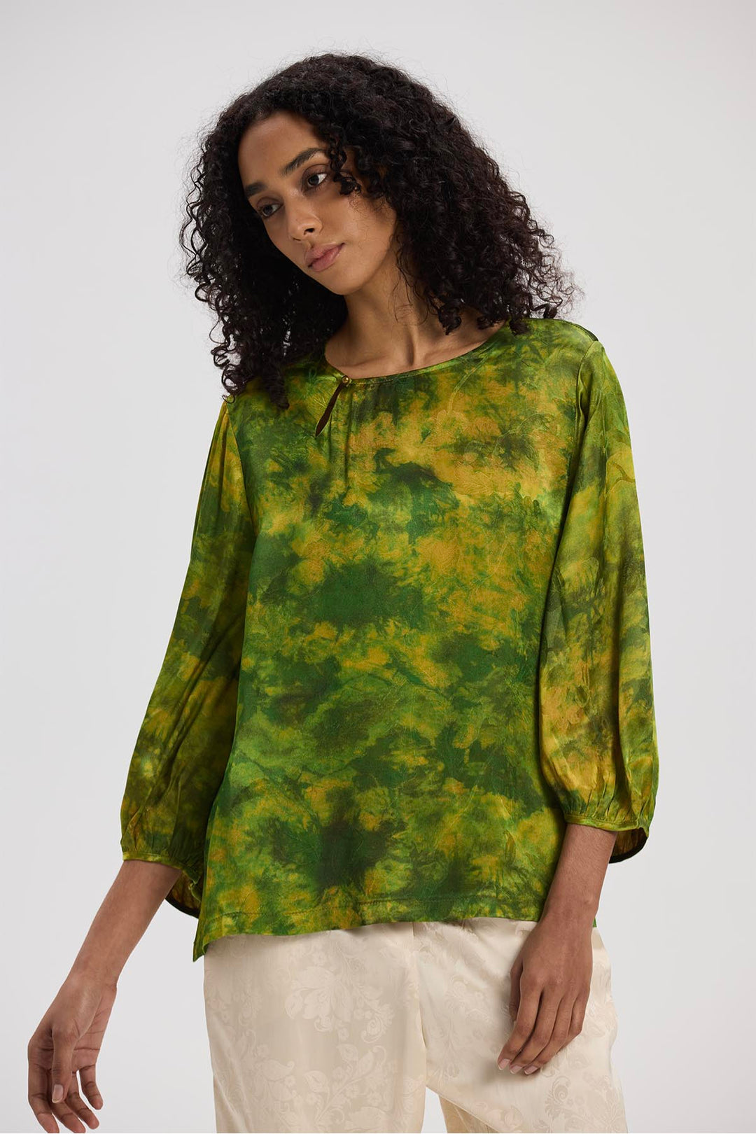 Tempest Retro Print Top