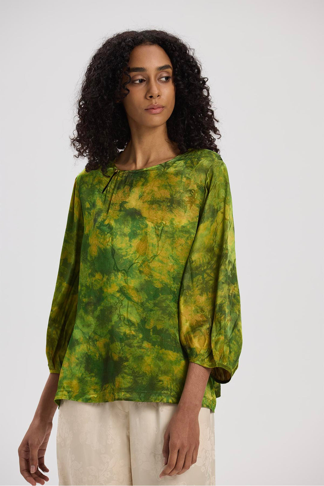 Tempest Retro Print Top