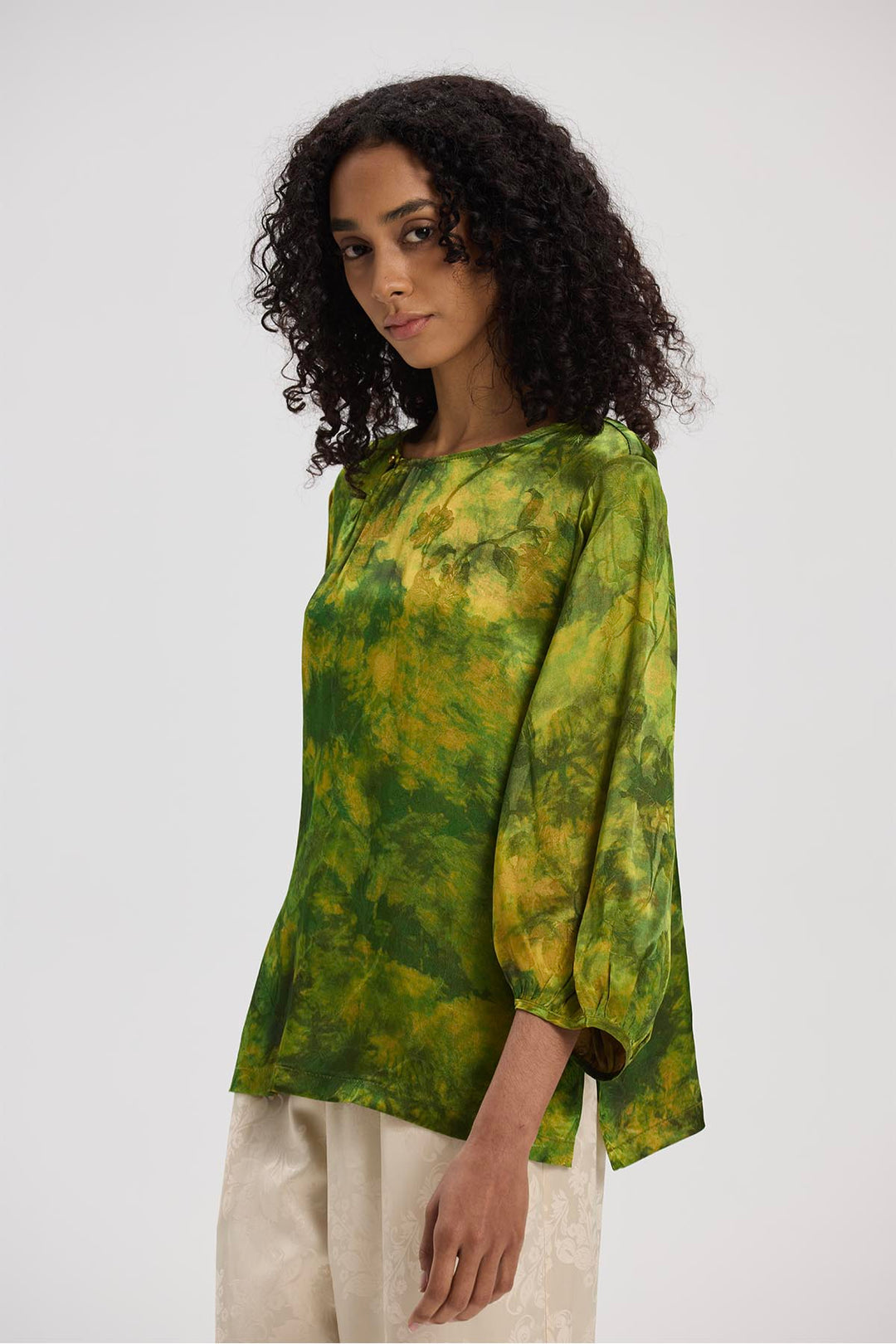 Tempest Retro Print Top