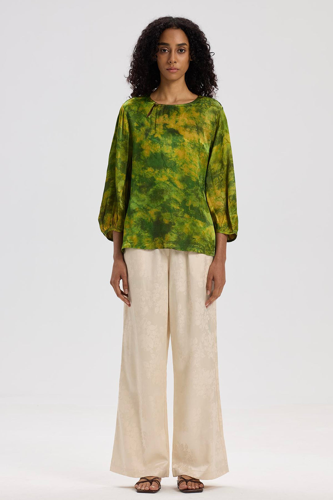 Tempest Retro Print Top