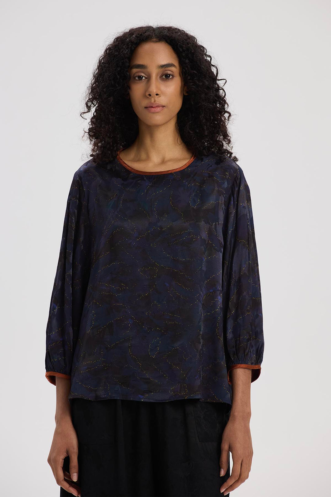 Tempest Retro Print Top