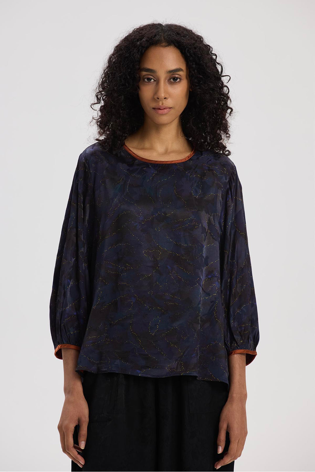 Tempest Retro Print Top