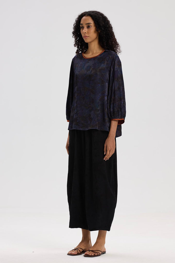 Tempest Retro Print Top