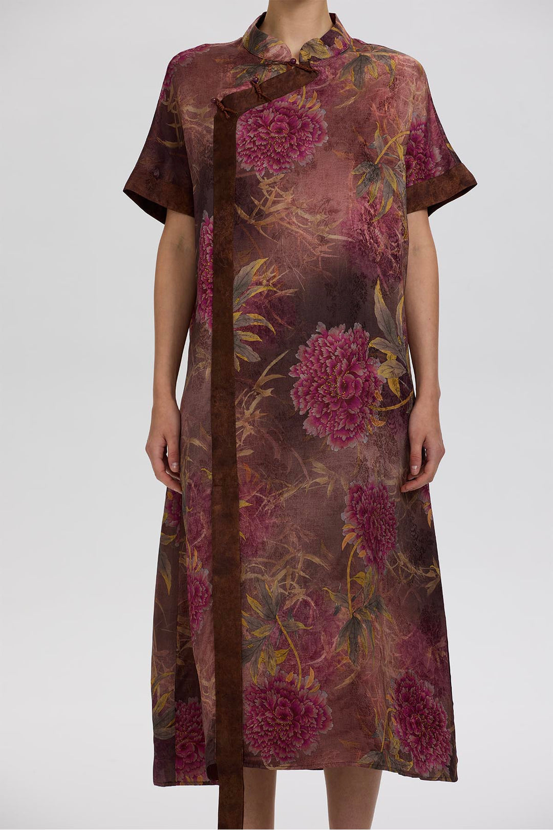 Mara Retro Print Dress