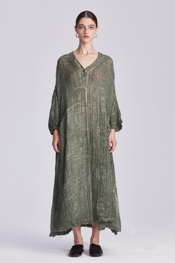 Aria Linen Dress