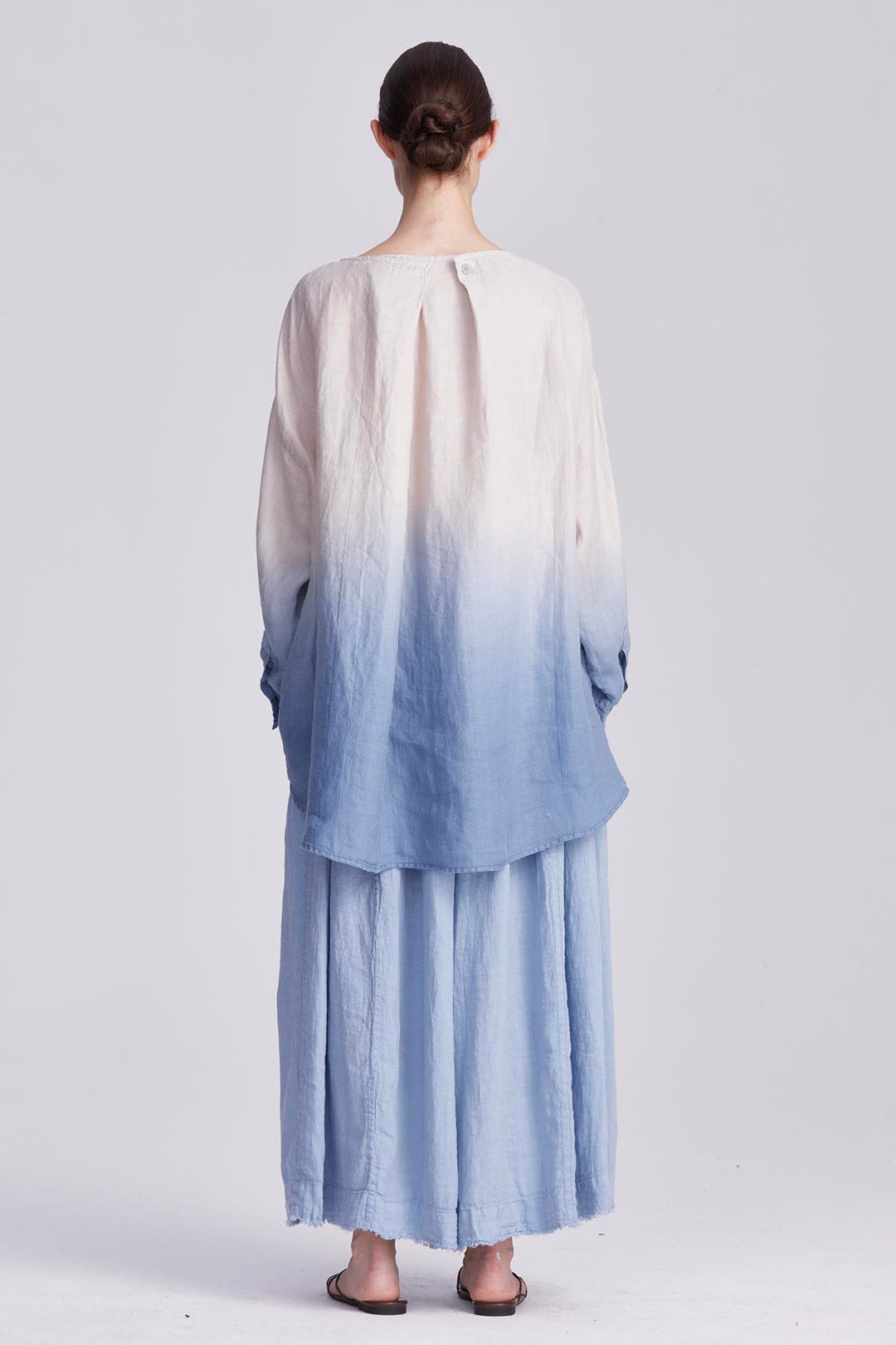 Sienna Hand-Dyed Gradient Linen Set