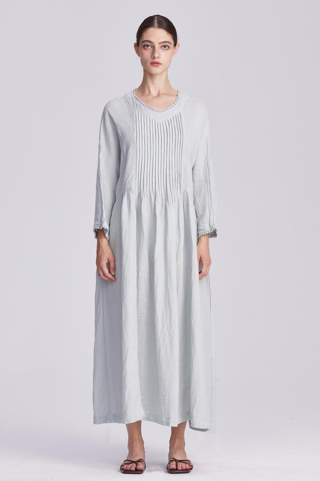 Elara Linen Dress