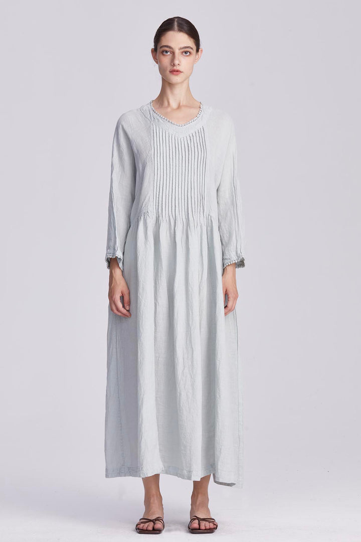 Elara Linen Dress
