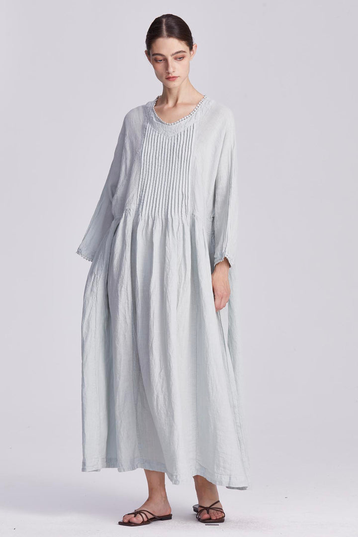 Elara Linen Dress