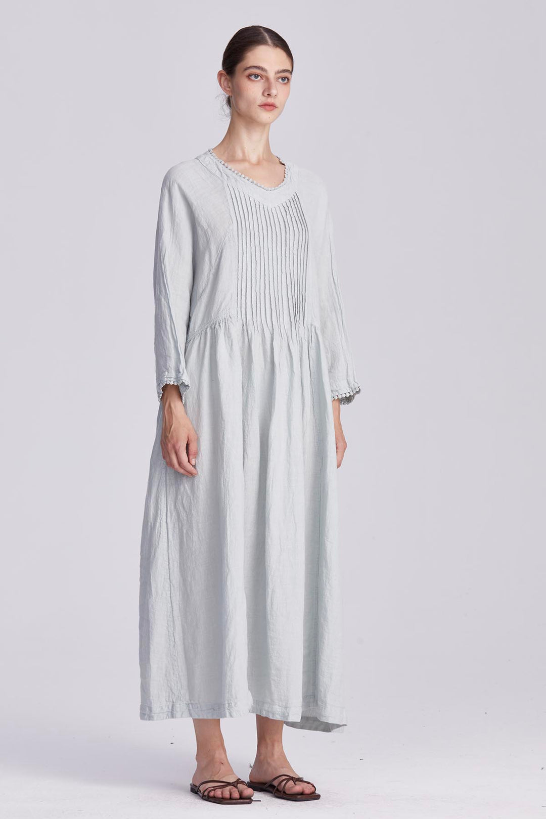 Elara Linen Dress