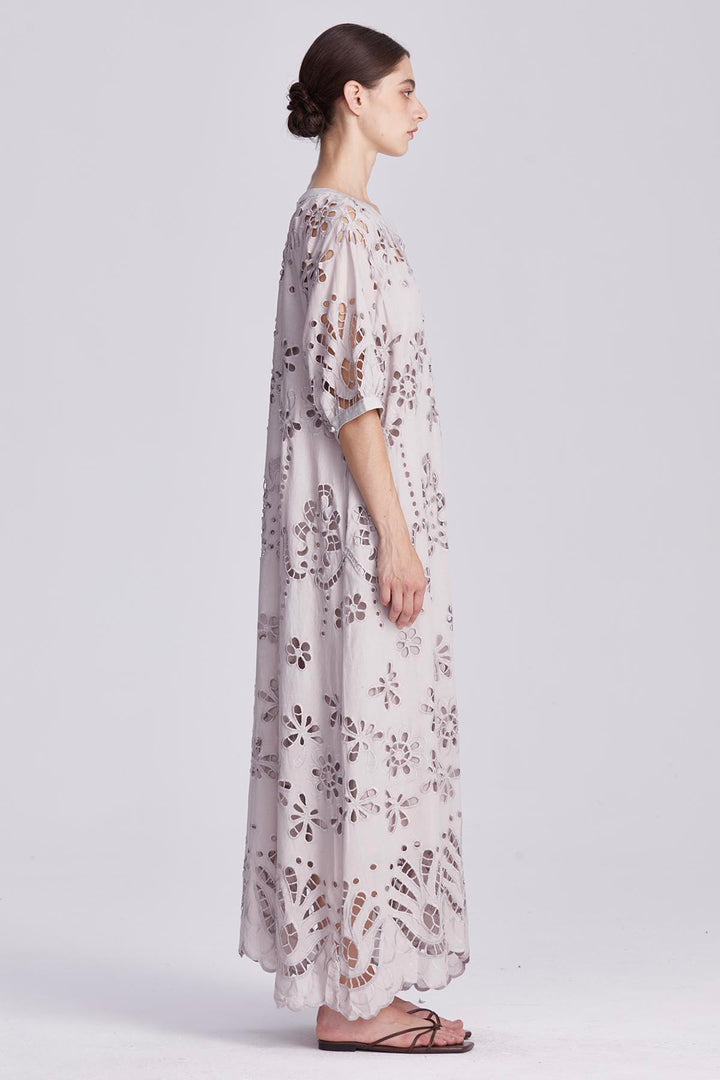 Celeste Hollow-Out Maxi Dress