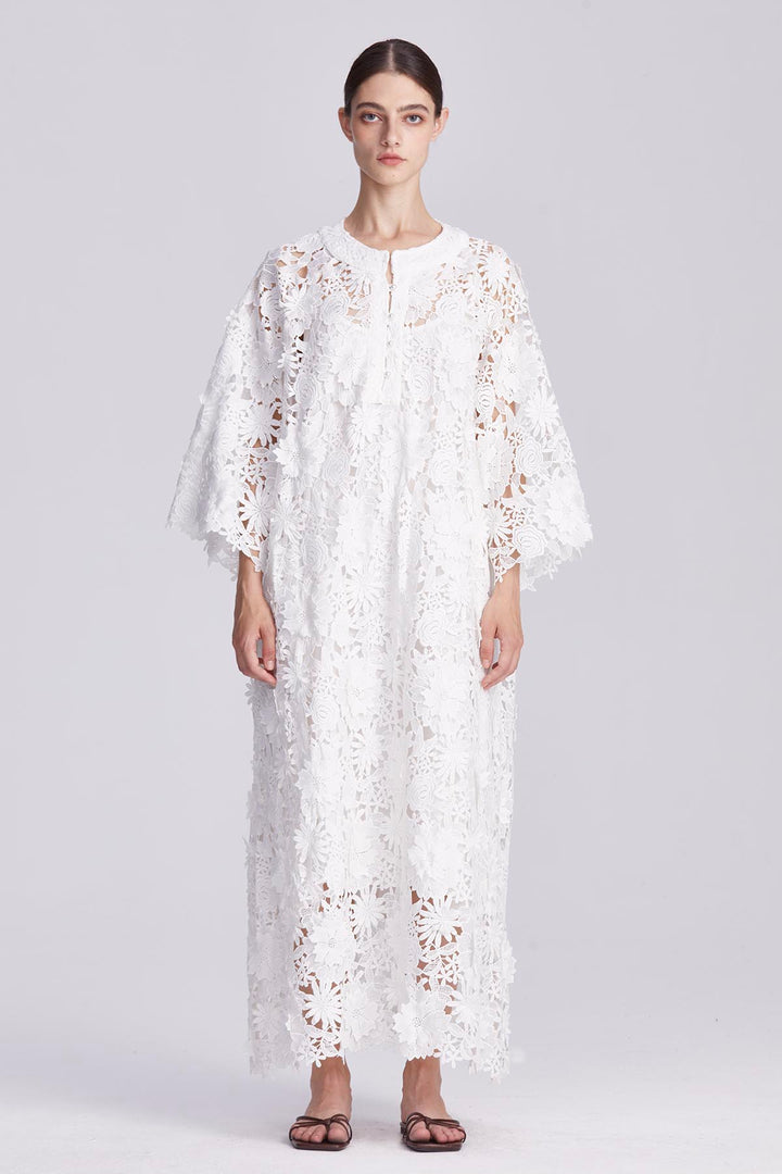 Sienna Whispering Petals Crochet Gown