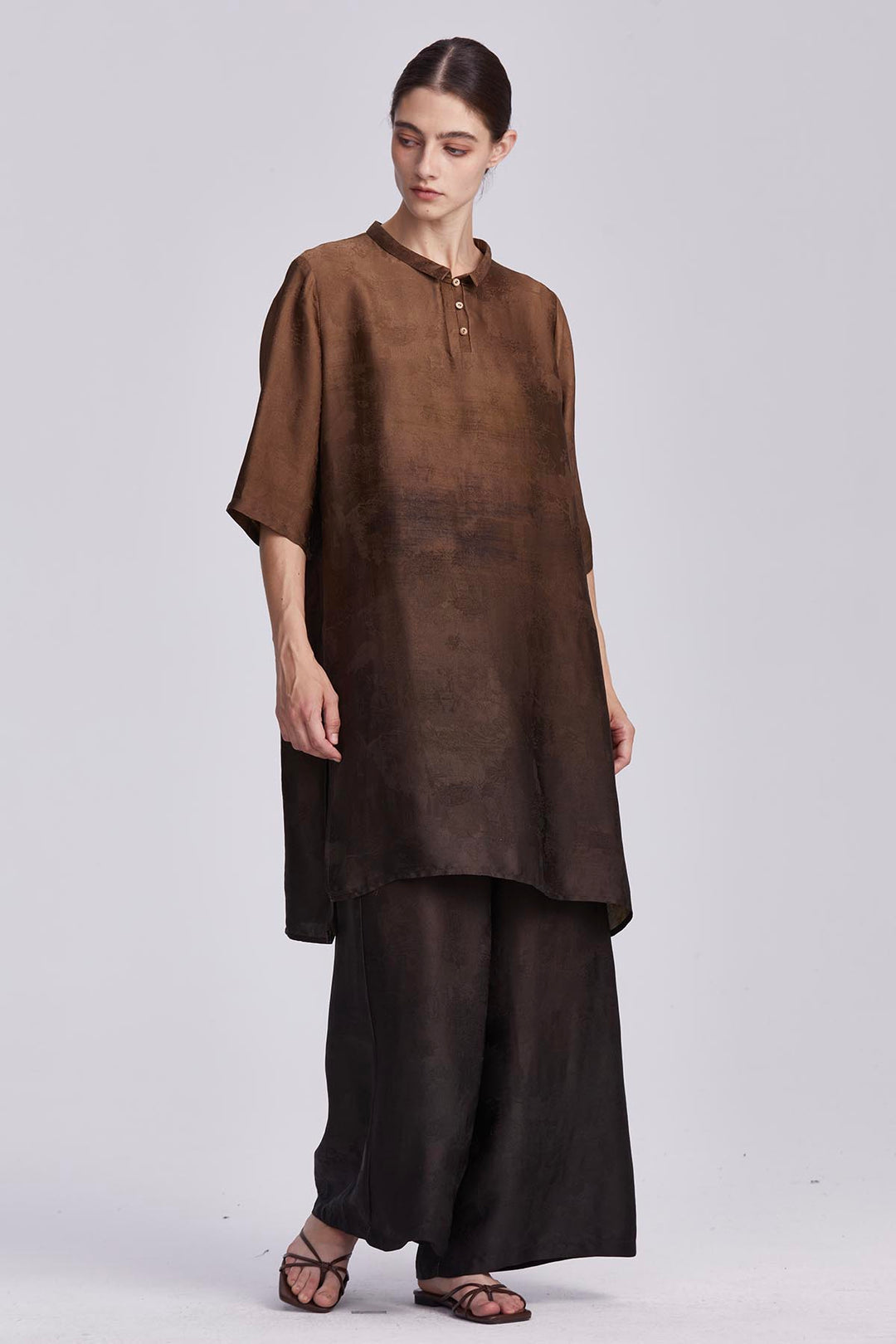 Thisbe Gradient Wide Leg Set