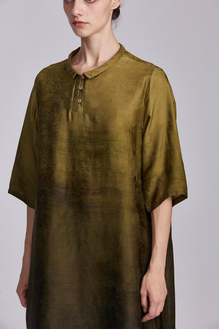 Thisbe Gradient Wide Leg Set