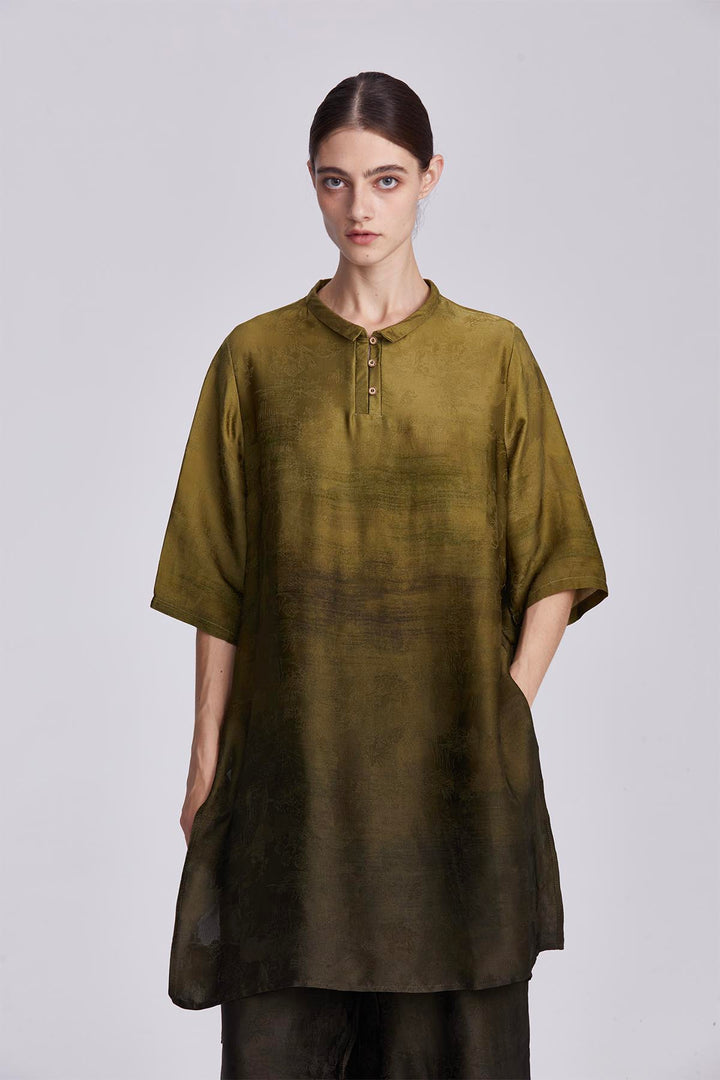 Thisbe Gradient Wide Leg Set