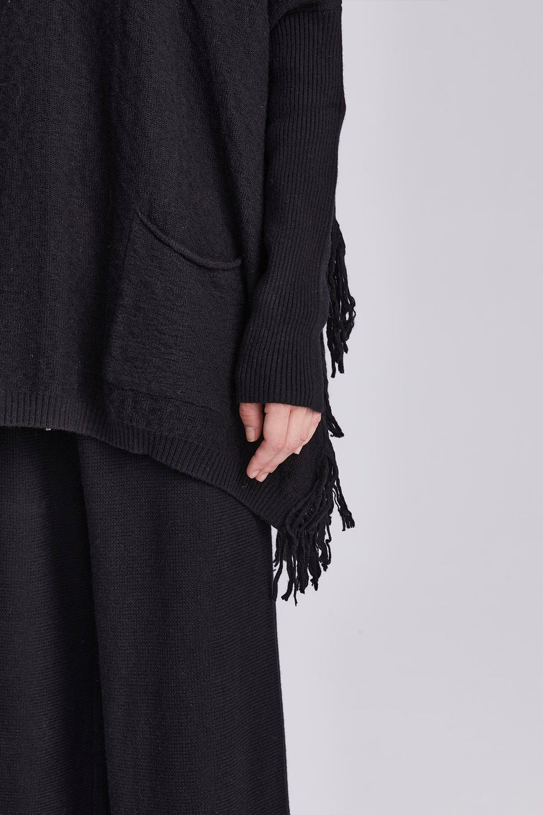 Celeste Knit Tassel Set