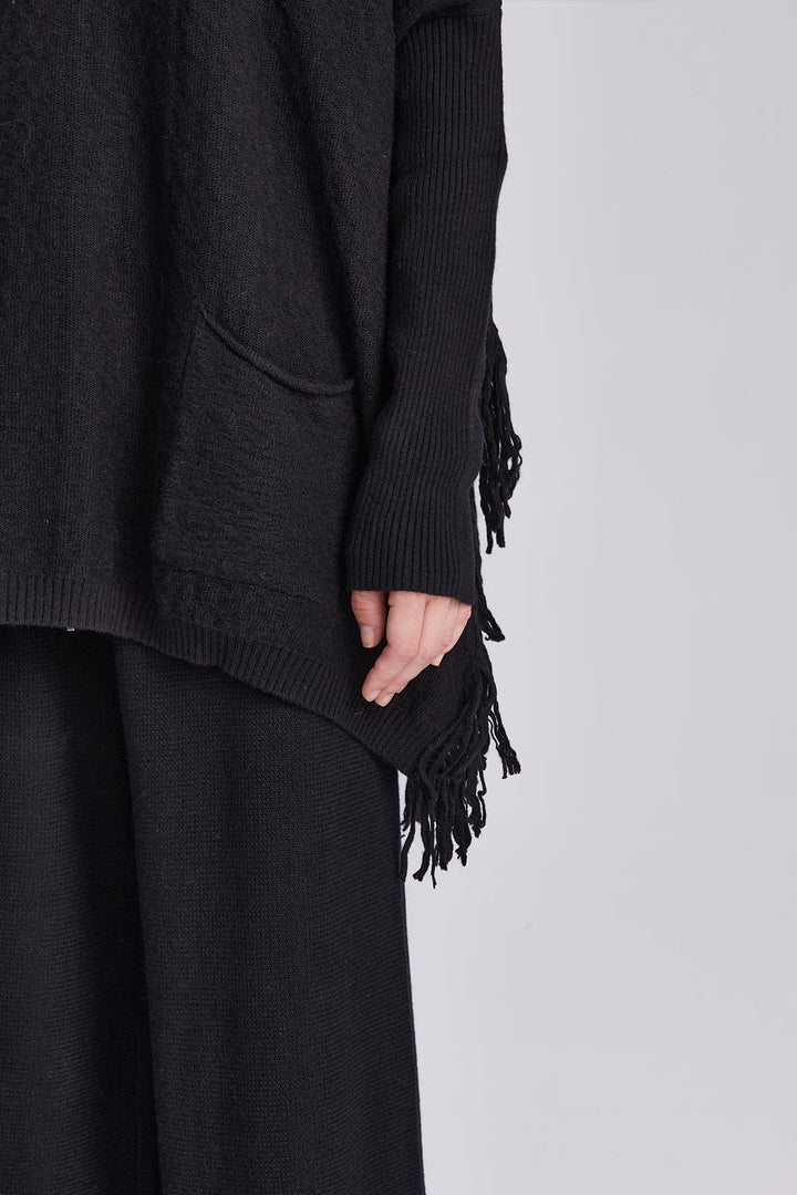 Celeste Knit Tassel Set