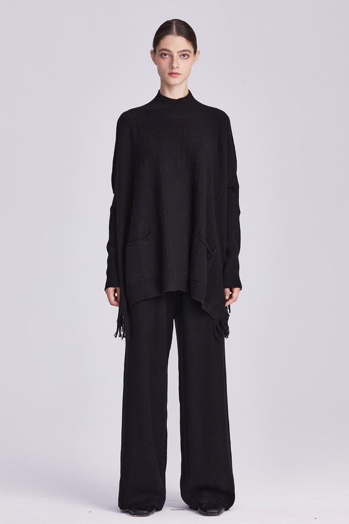 Celeste Knit Tassel Set