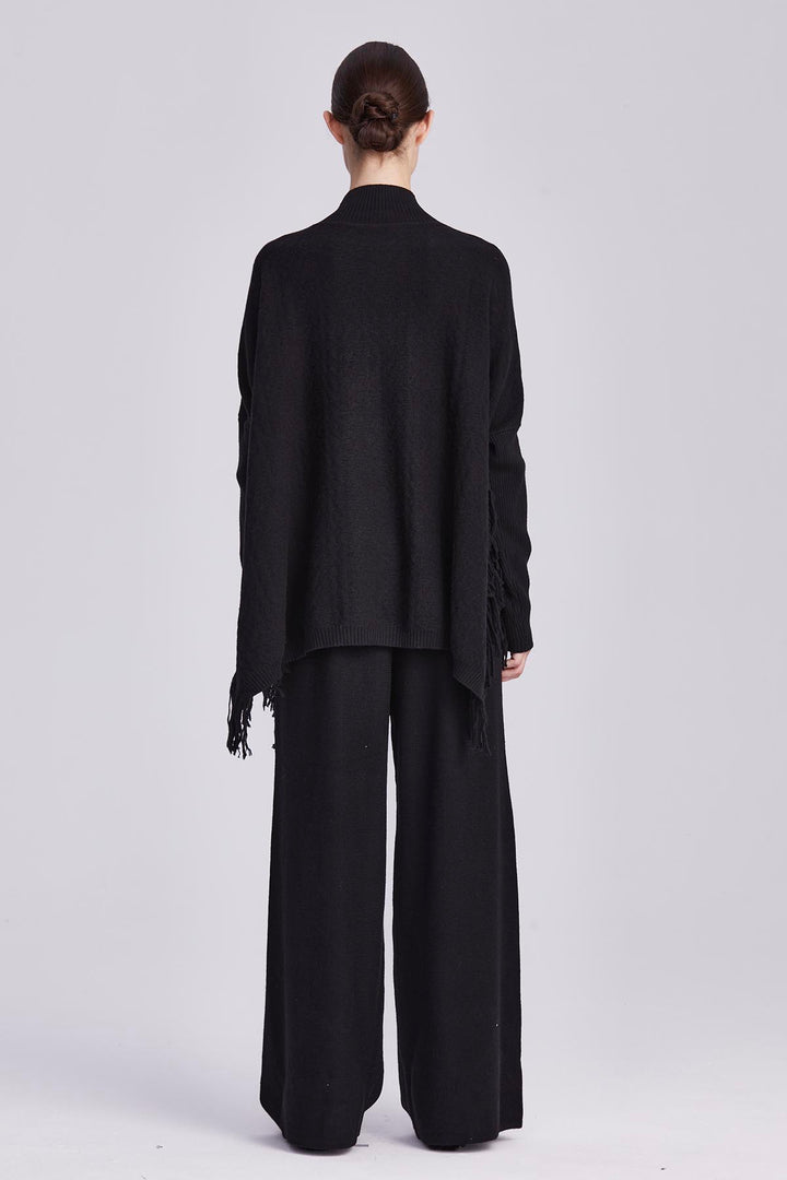 Celeste Knit Tassel Set