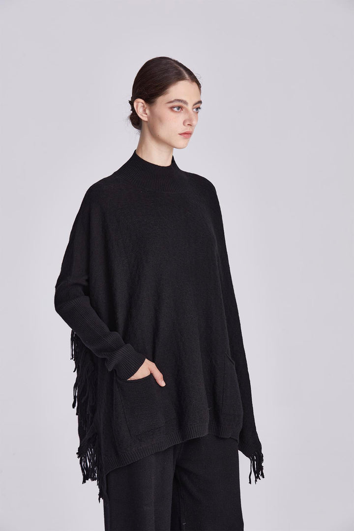 Celeste Knit Tassel Set