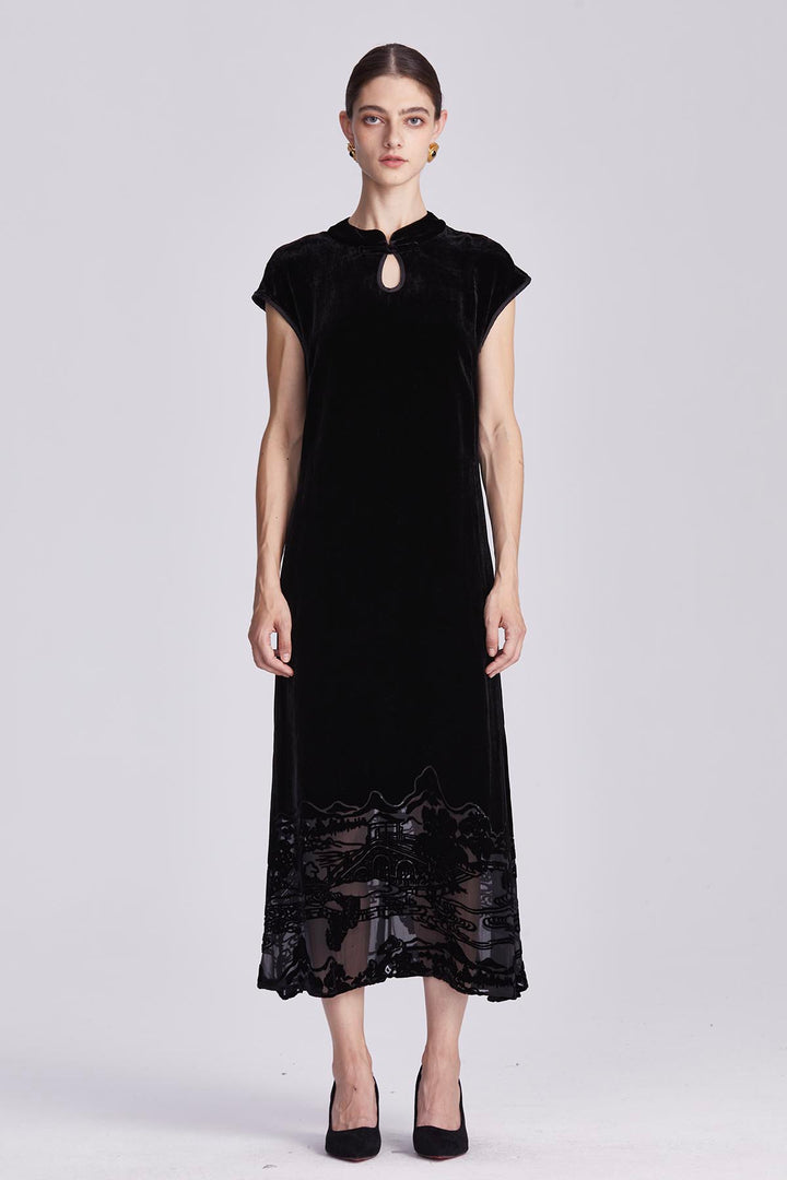 Romilly Velvet Dress