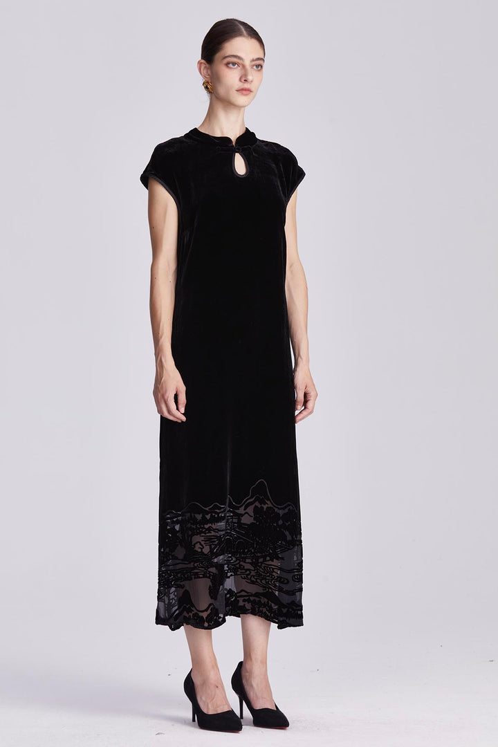 Romilly Velvet Dress
