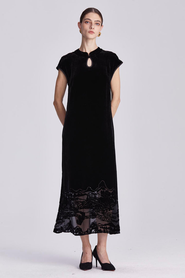 Romilly Velvet Dress