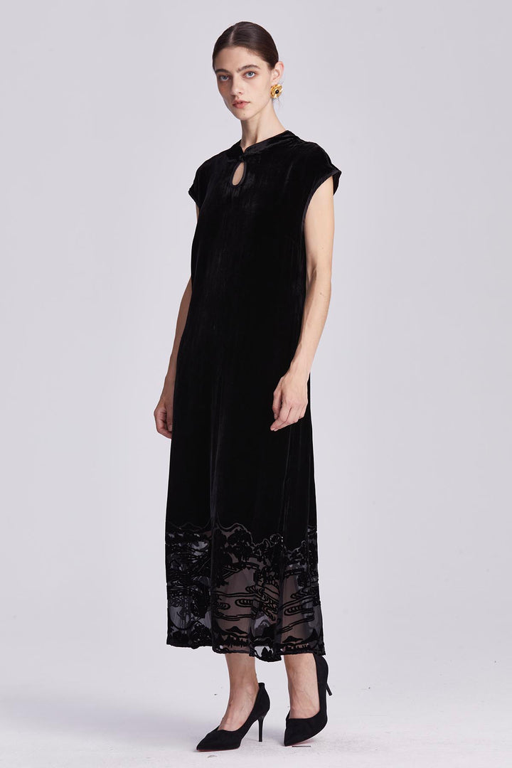 Romilly Velvet Dress