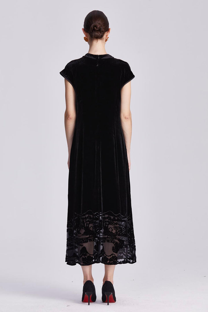 Romilly Velvet Dress