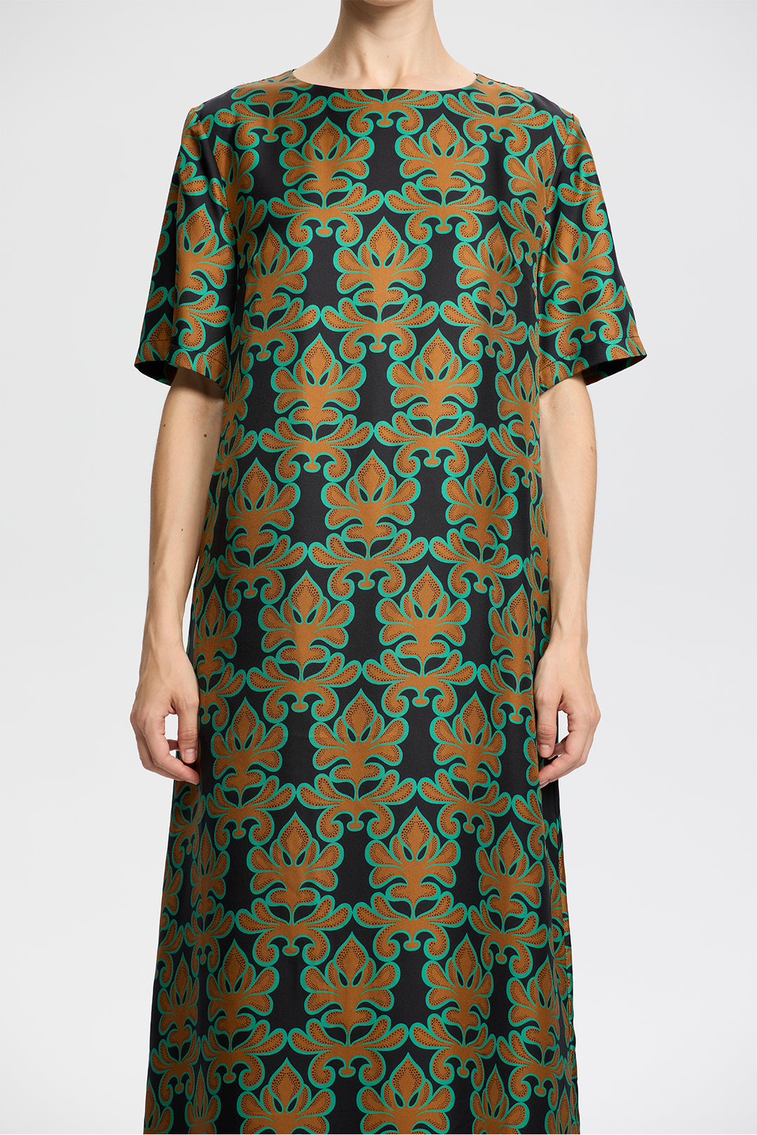 Celeste Geometric Print Dress
