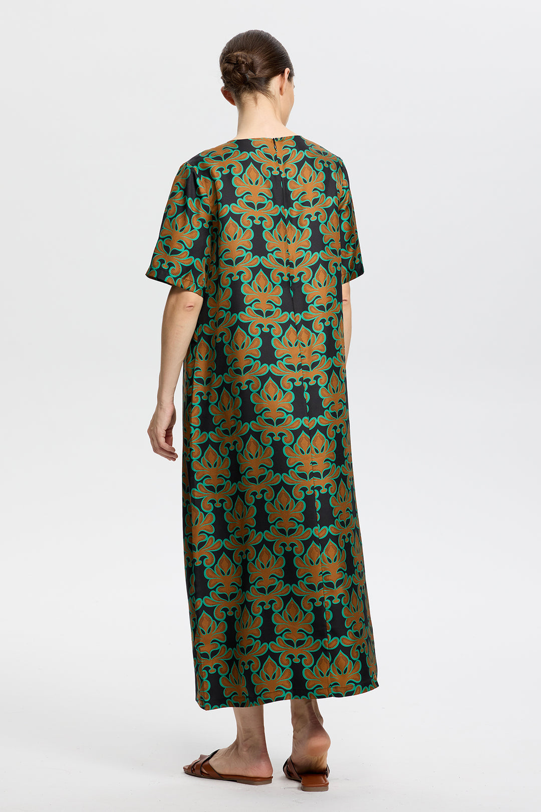 Celeste Geometric Print Dress