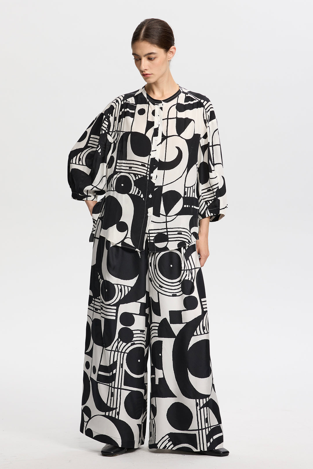 Sabine Graphic Print Set