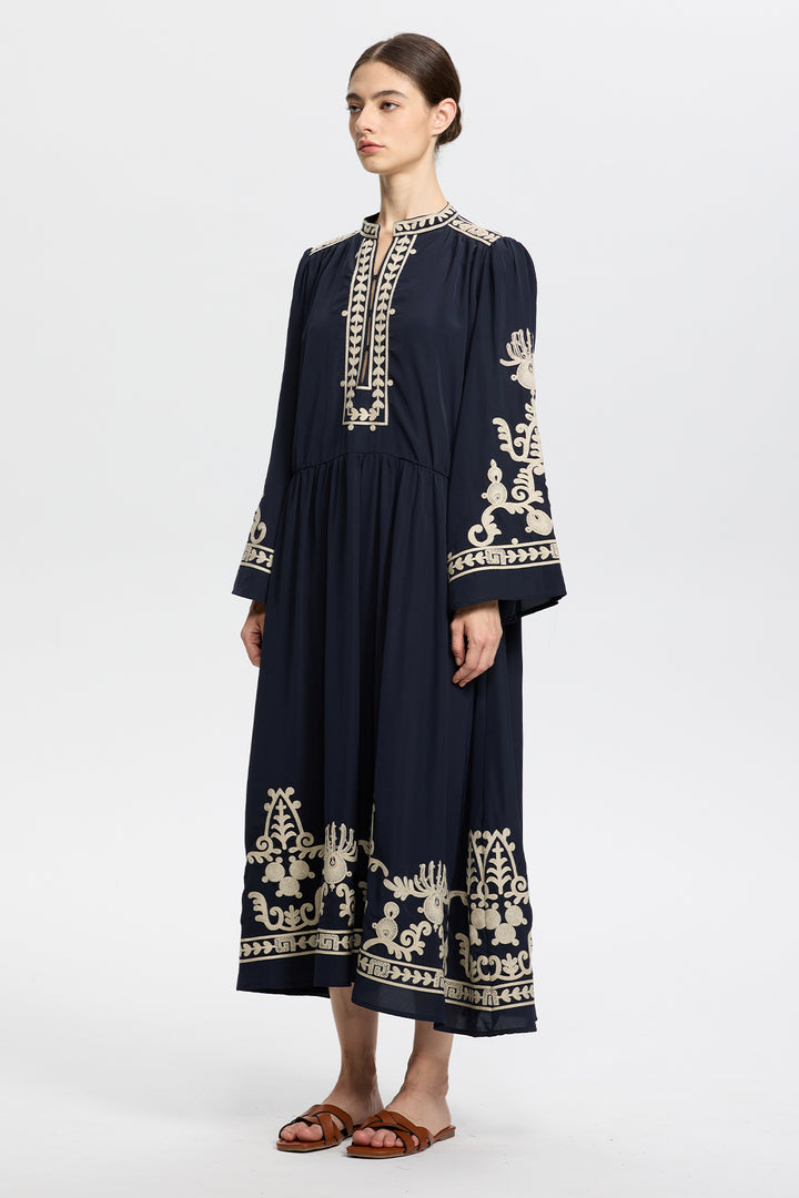 Selene Ethnic Maxi Dress