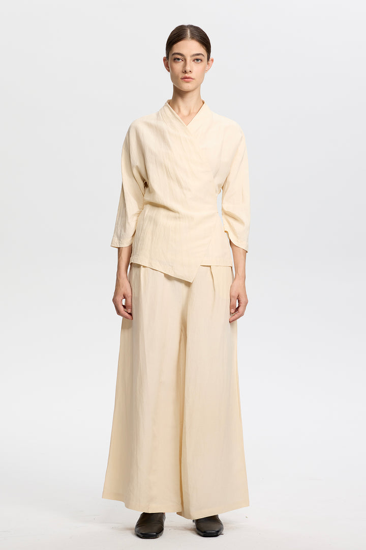 Rhea Kimono Linen Set