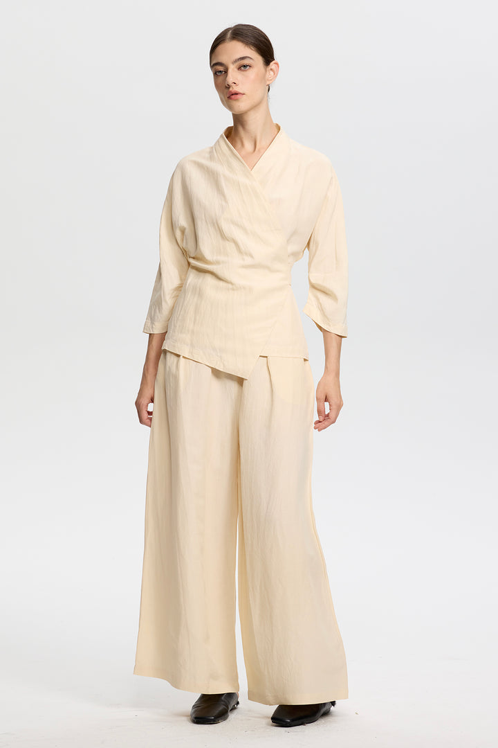 Rhea Kimono Linen Set