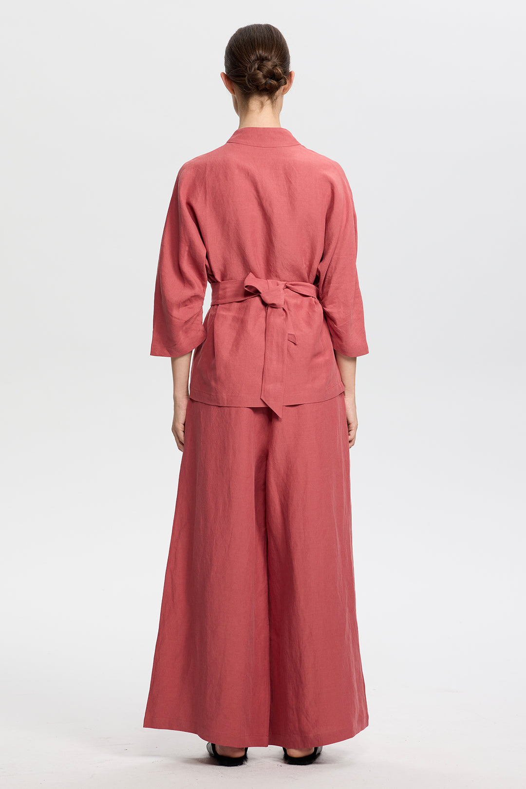 Rhea Kimono Linen Set