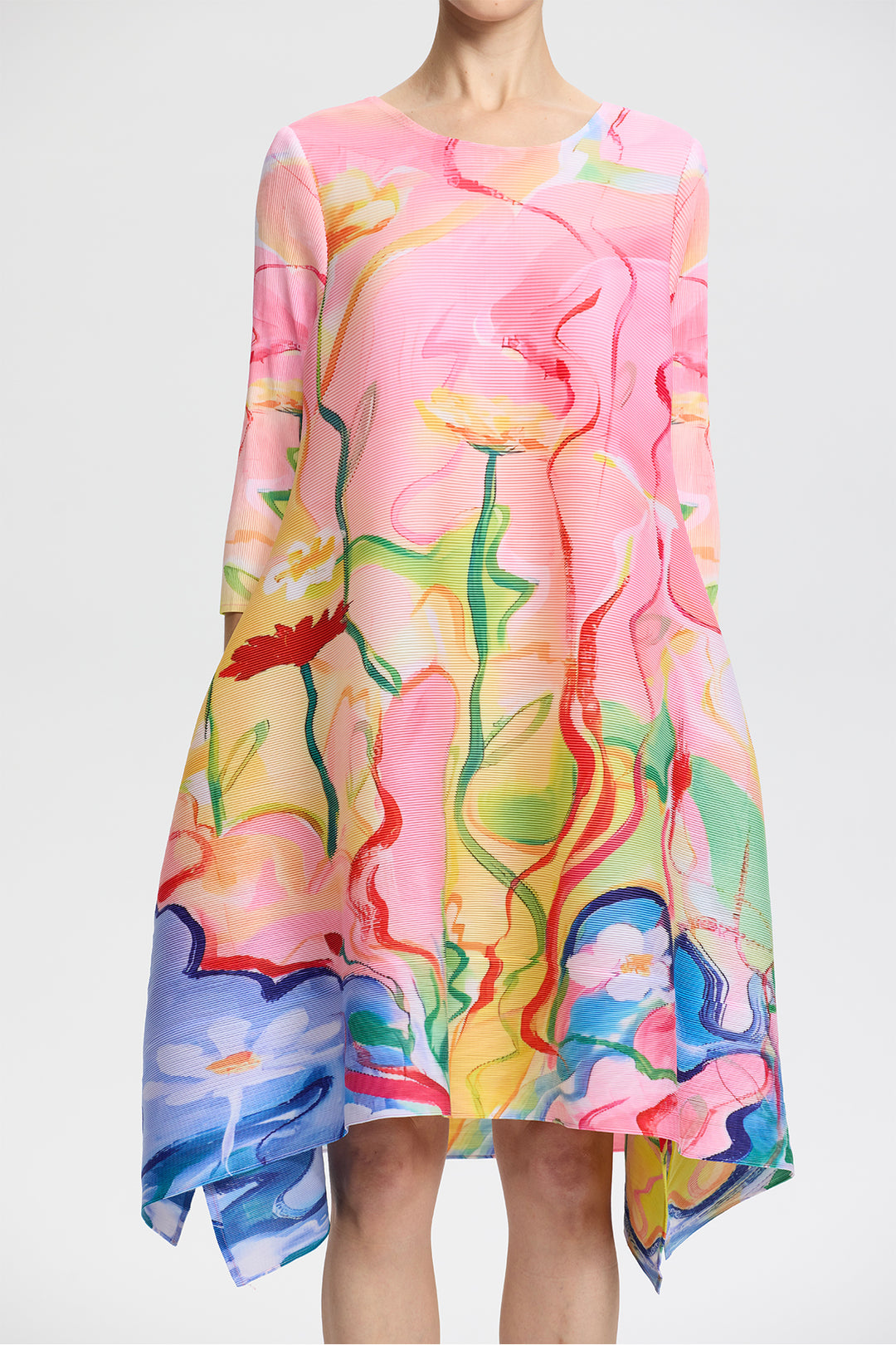 Aurelia Pleated Oversize Dress