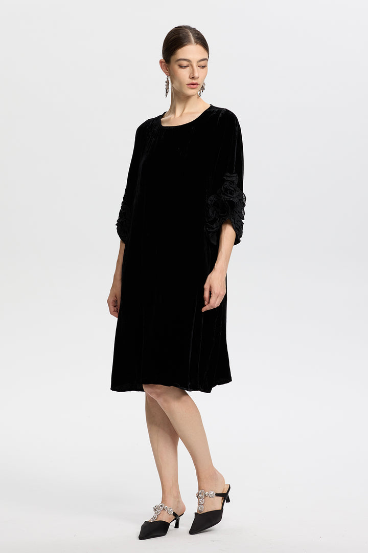 Mara Velvet Dress