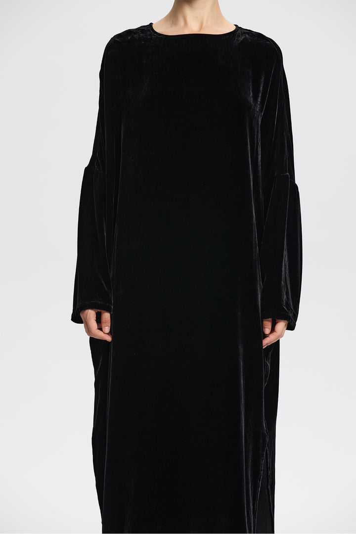 Sophia Velvet Oversize Maxi Dress