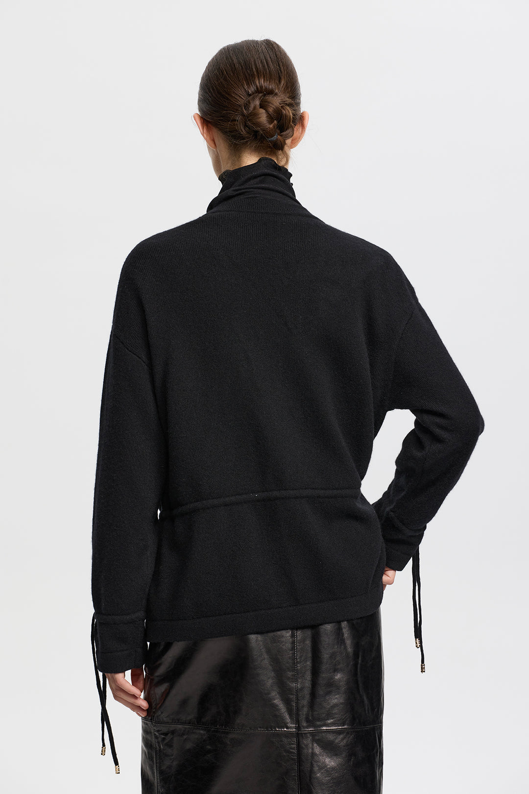 Freya Embellished Sequin Butterfly Cashmere Cardigan