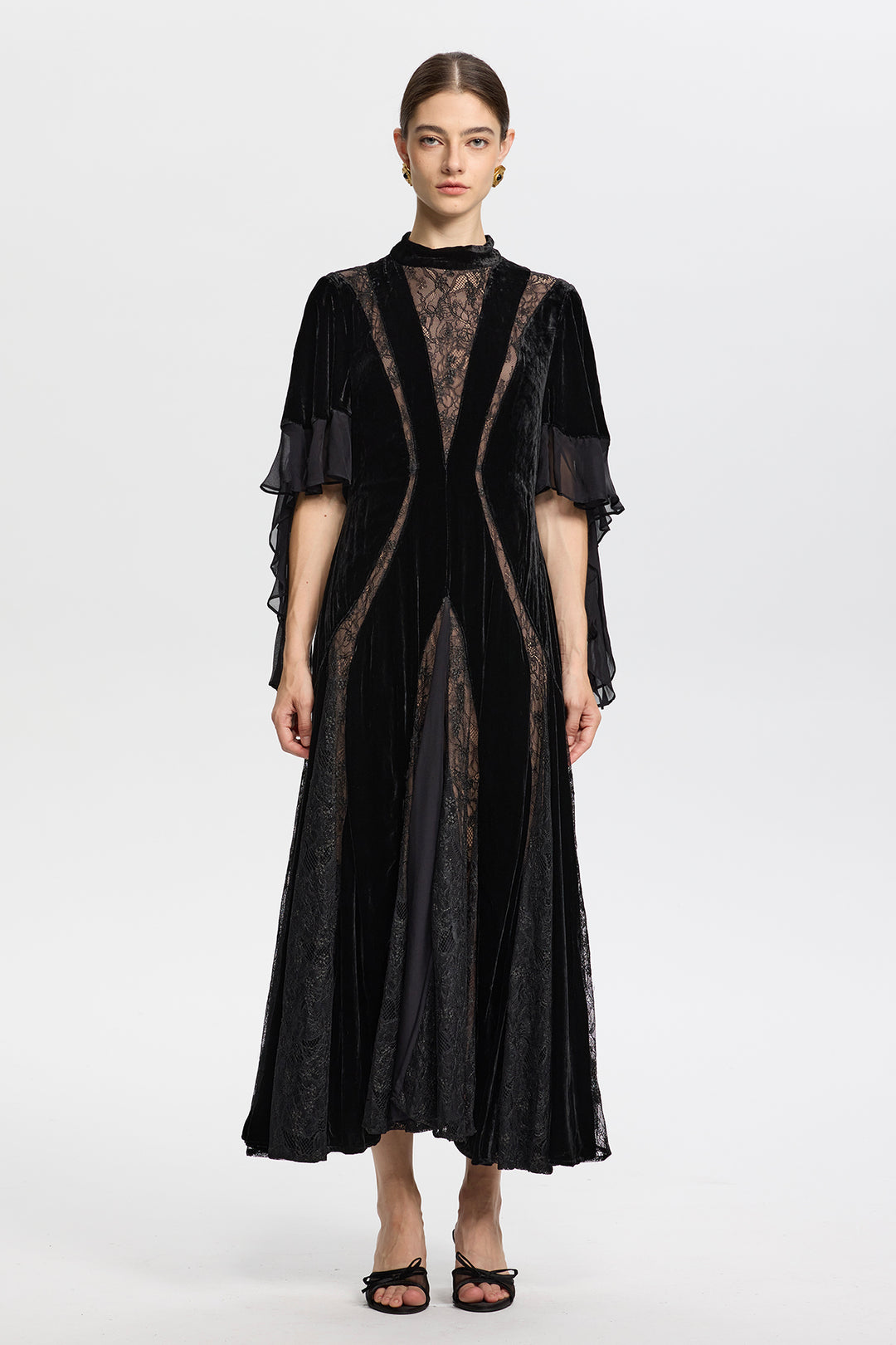 Selene Velvet Maxi Dress