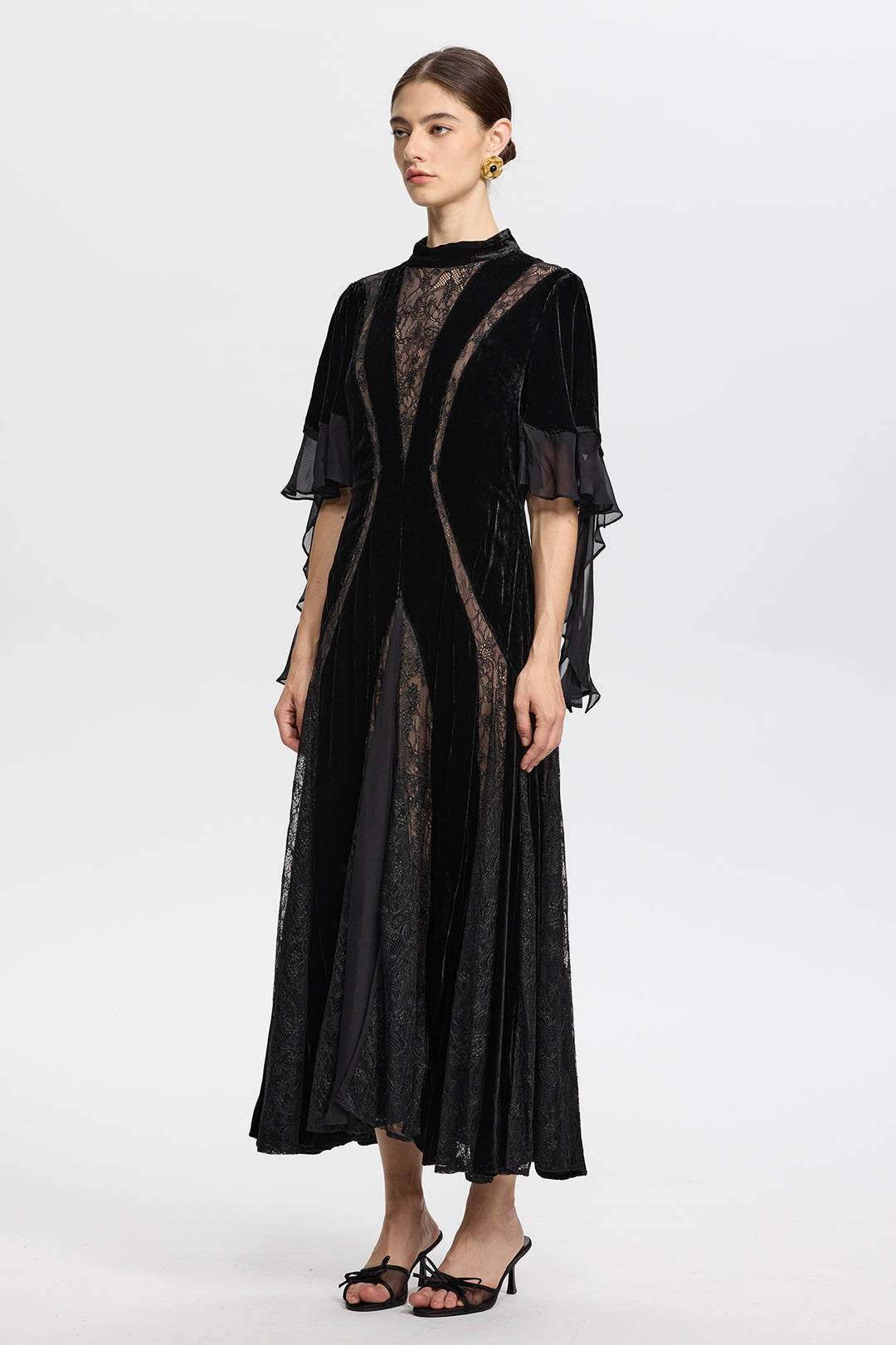 Selene Velvet Maxi Dress