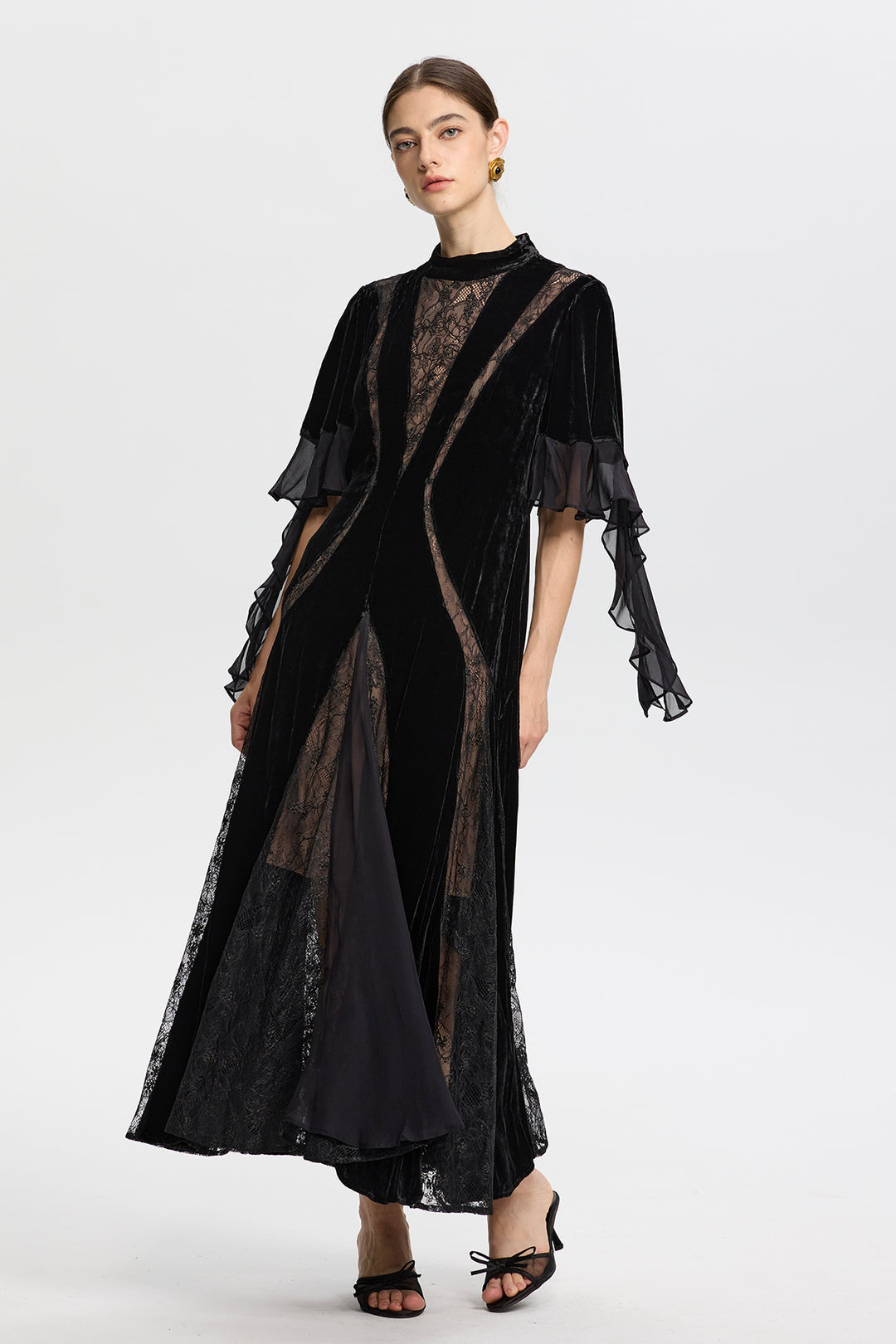 Selene Velvet Maxi Dress