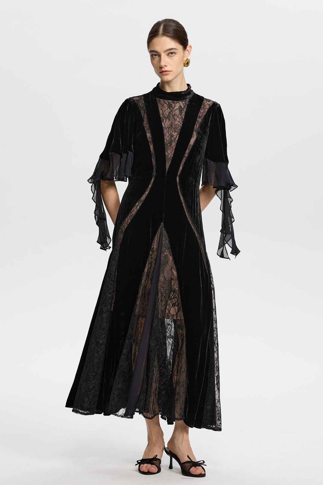 Selene Velvet Maxi Dress