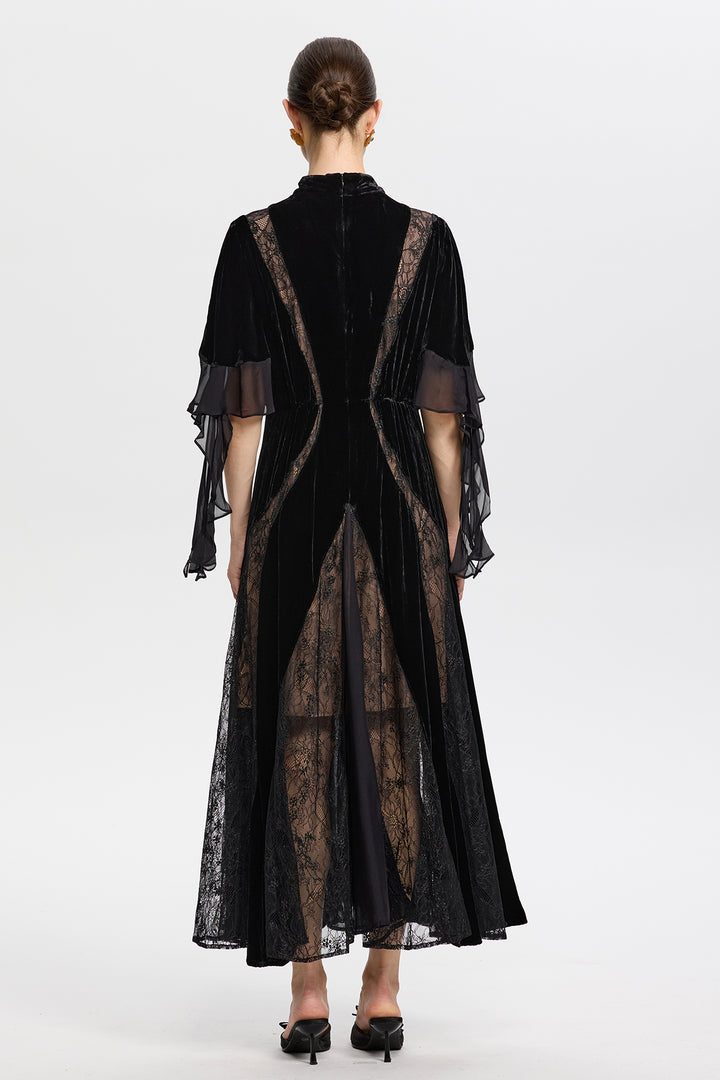 Selene Velvet Maxi Dress