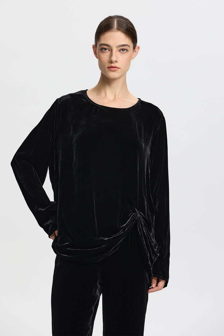 Clara Velvet Top