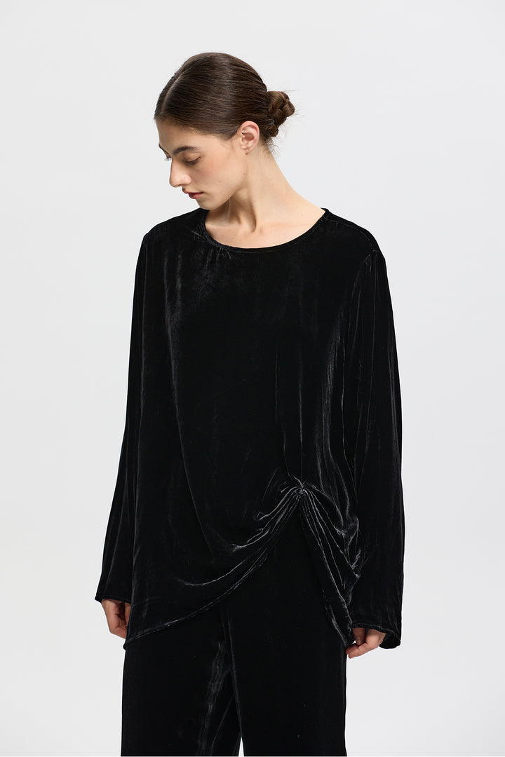 Clara Velvet Top