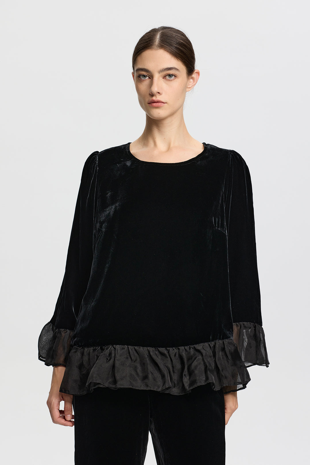 Seraphine Velvet Top