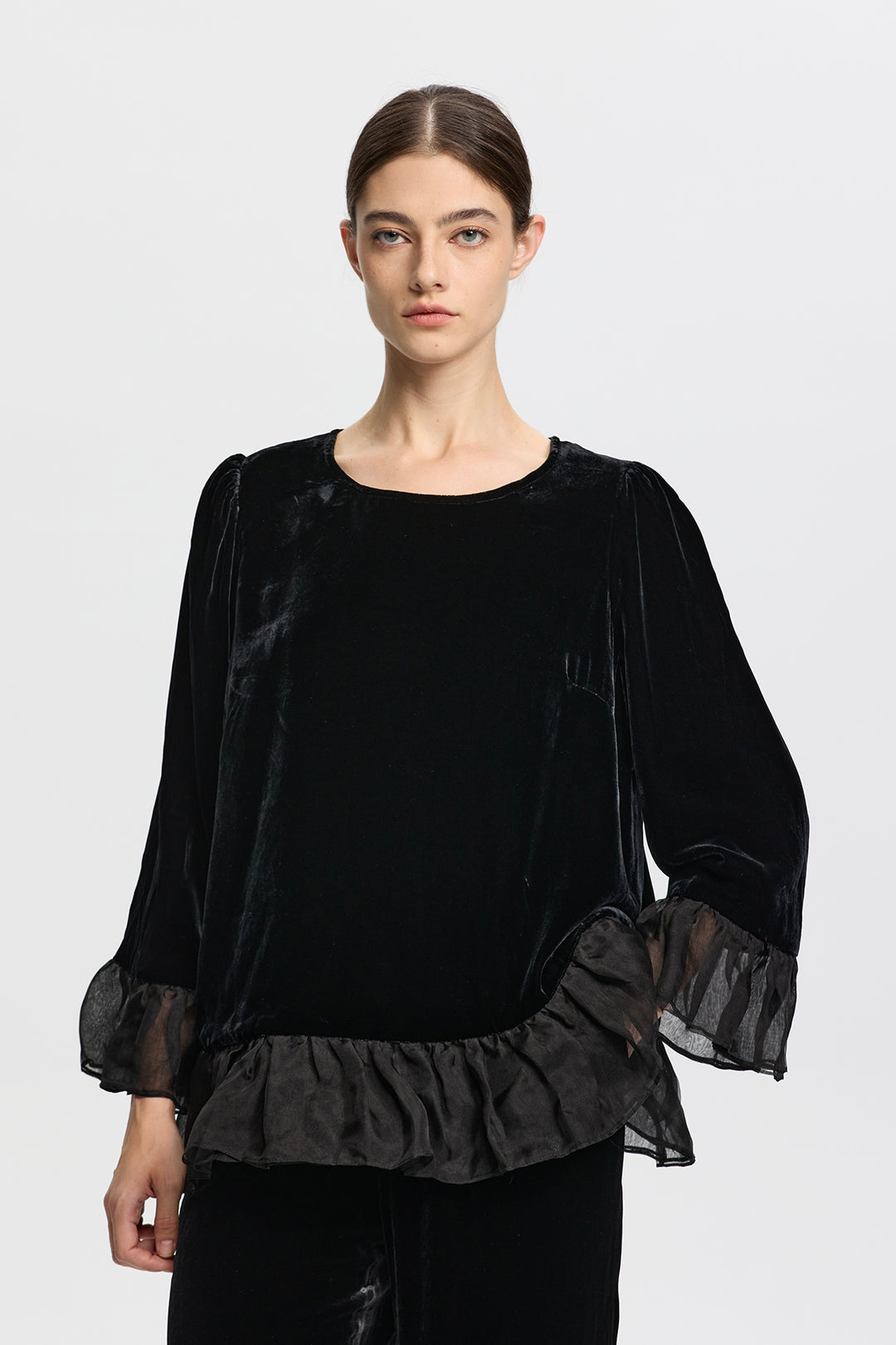 Seraphine Velvet Top