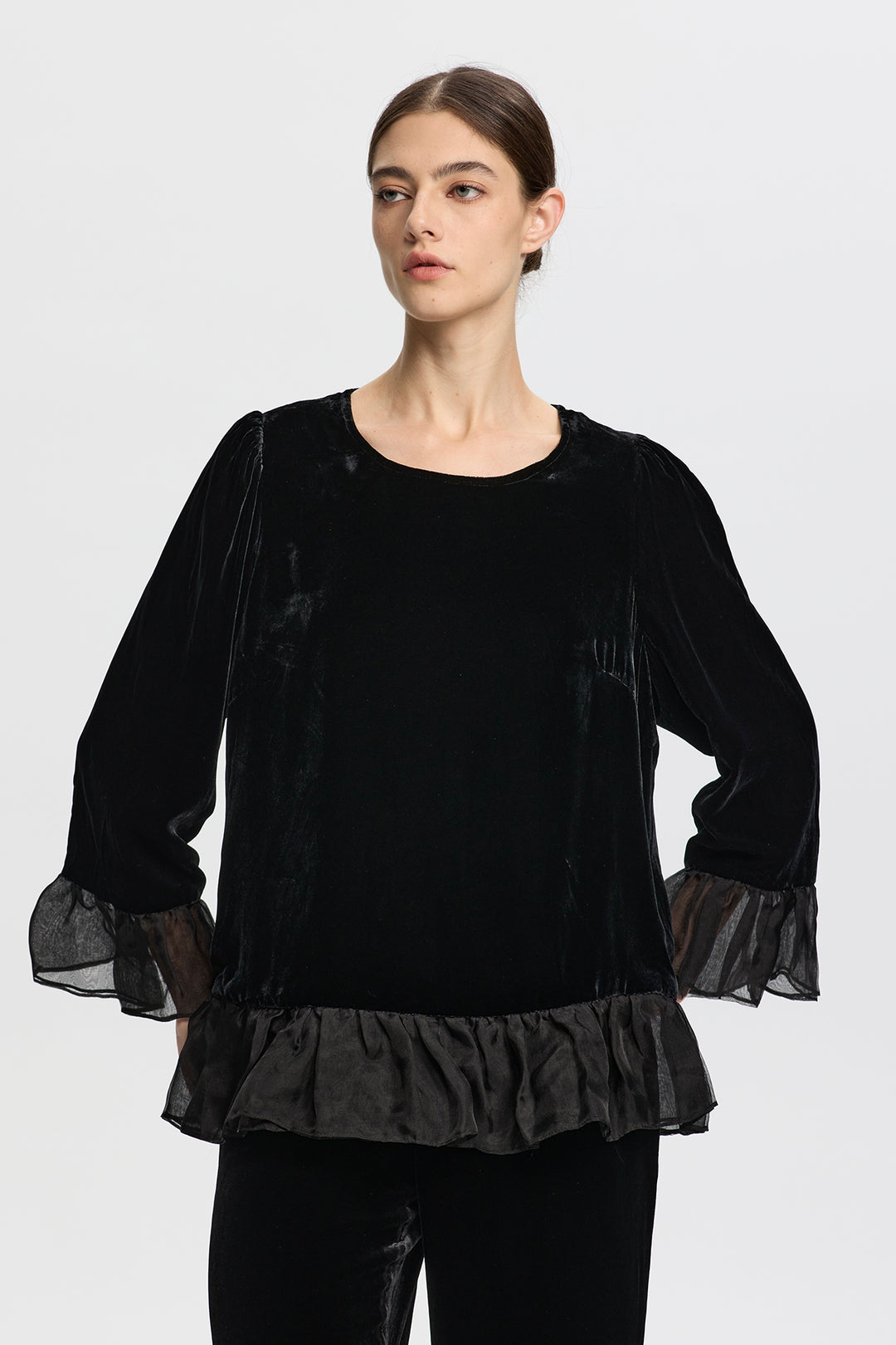 Seraphine Velvet Top